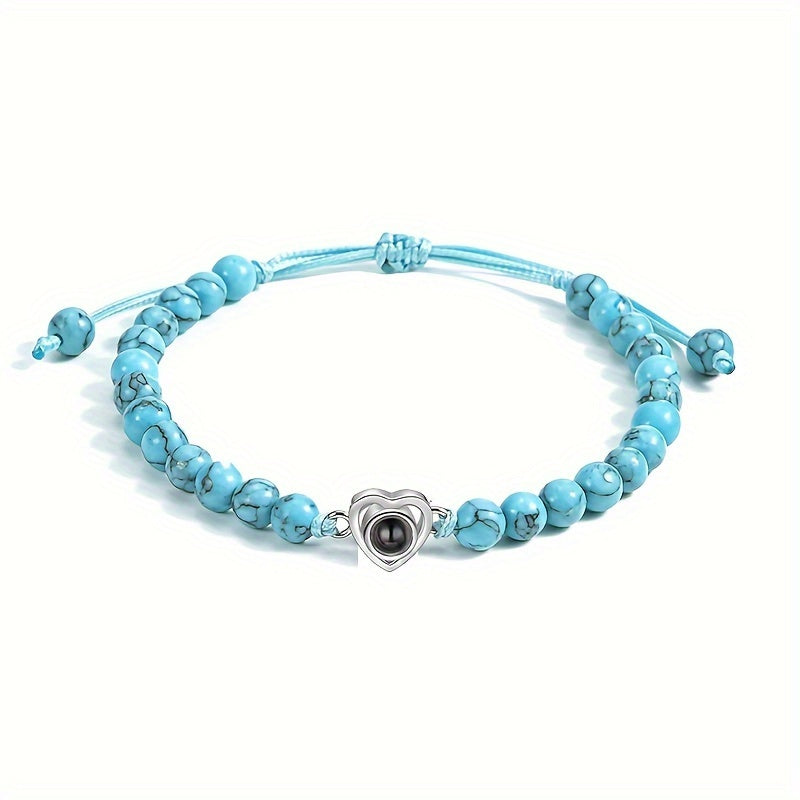 Bracelet Projection – Cadeau Saint-Valentin - Projetez une Image Unique