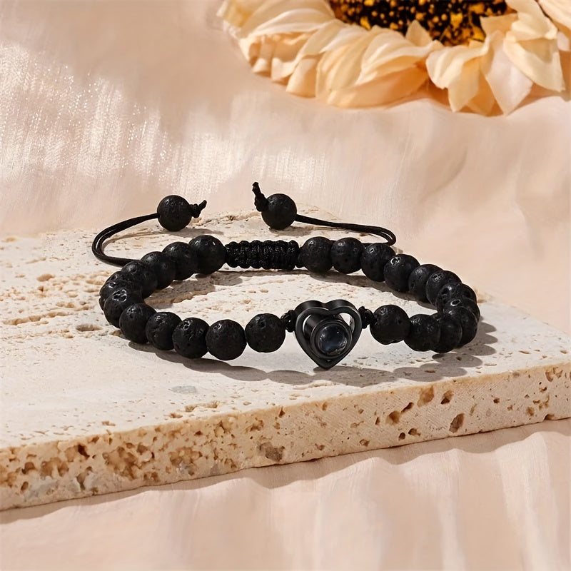 Bracelet Projection – Cadeau Saint-Valentin - Projetez une Image Unique