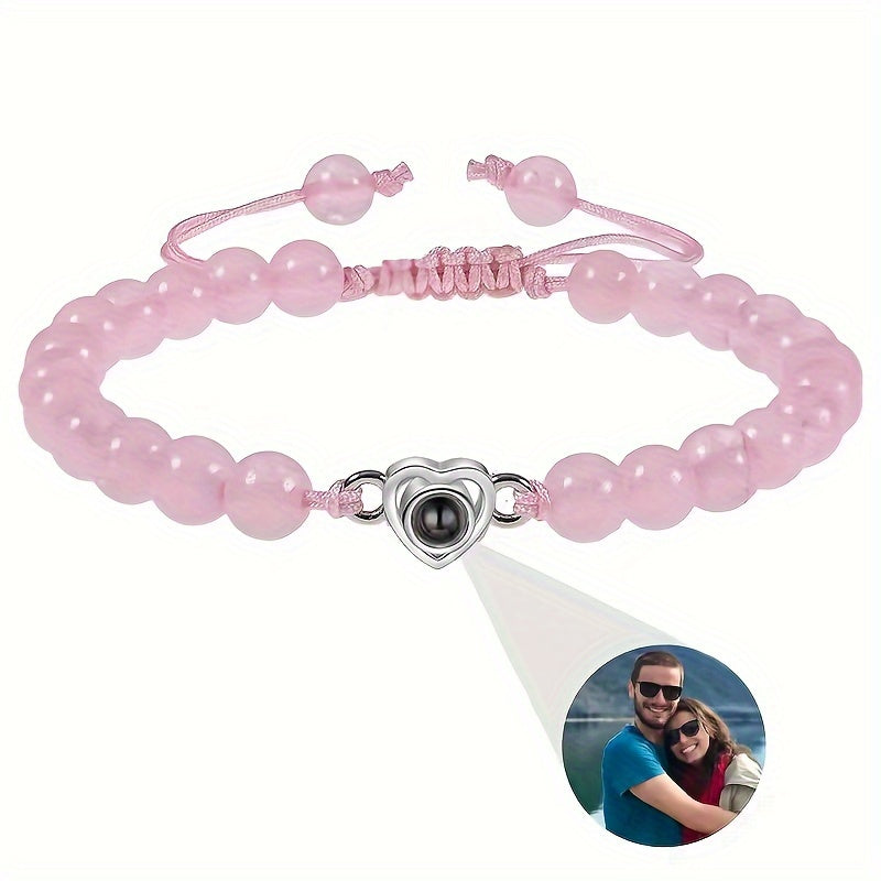 Bracelet Projection – Cadeau Saint-Valentin - Projetez une Image Unique